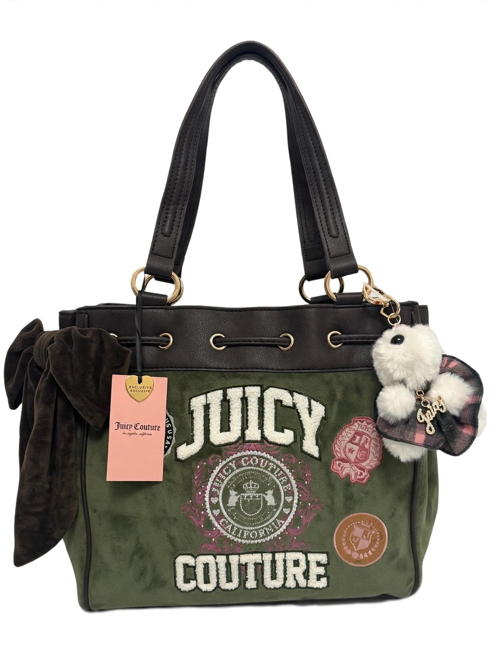 🌟New Daydreamer🌟Juicy Couture Olive Green Tote